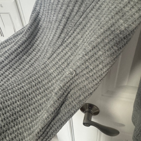 Aerie Waffle Henley Sweatshirt - Picture 3 of 5